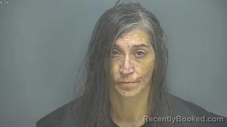 Mugshot of HEATHER RENAE BRANHAM booked in Amherst County, Virginia on April 9, 2026
