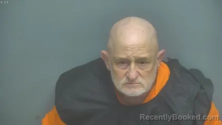 Mugshot of Harold Fleshman booked in Amherst County, Virginia on September 29, 2026