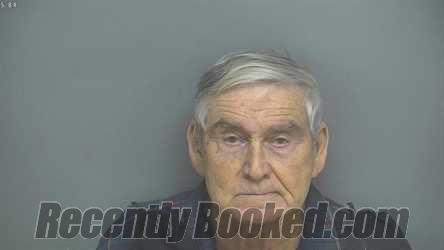 Booking photo from Amherst County, Virginia