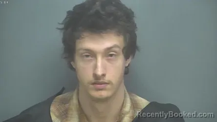 Mugshot of Hunter Mason booked in Amherst County, Virginia on September 2, 2026