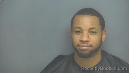 Mugshot of JAYVON TERRILL ADAMS booked in Amherst County, Virginia on June 21, 2026