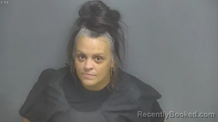 Mugshot of Jenna Bryant Brogan booked in Amherst County, Virginia on August 25, 2026