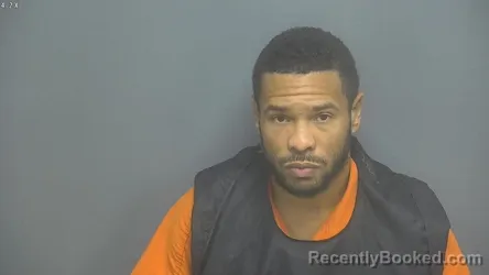 Mugshot of Jamal Arsenio Bass booked in Amherst County, Virginia on July 27, 2026