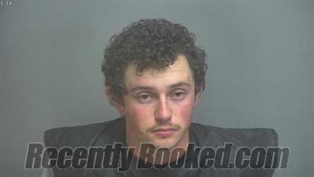 Booking photo from Amherst County, Virginia