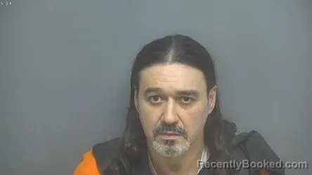 Mugshot of Jason Howard Childress booked in Amherst County, Virginia on September 16, 2026