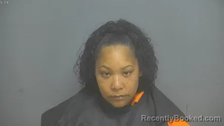 Mugshot of Jasmine Marie Diamond booked in Amherst County, Virginia on October 24, 2026