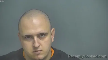 Mugshot of JASON LEE GRIFFITH booked in Amherst County, Virginia on April 13, 2026