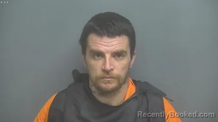 Mugshot of Joshua James Gatewood booked in Amherst County, Virginia on October 2, 2026