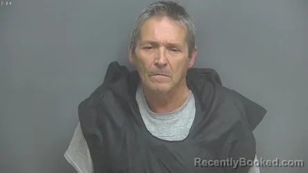 Mugshot of Jeffrey Brian Hall booked in Amherst County, Virginia on August 29, 2026