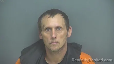 Mugshot of James Cary Mitchell booked in Amherst County, Virginia on September 4, 2026