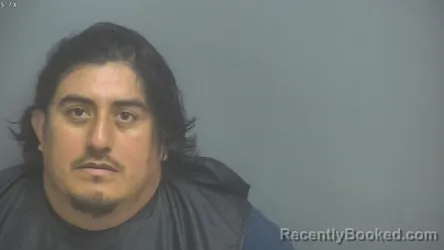 Mugshot of Jose Portillo-Hernandez booked in Amherst County, Virginia on October 5, 2026