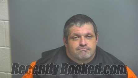 Booking photo from Amherst County, Virginia