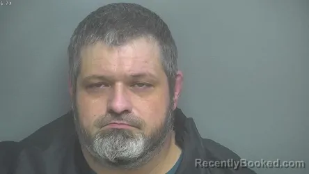 Booking photo from Amherst County, Virginia