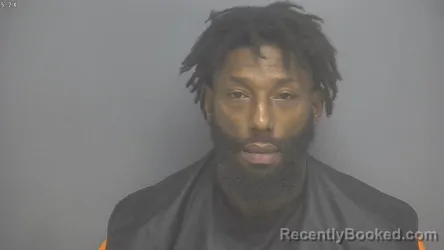 Mugshot of Justin Ferrell Smith booked in Amherst County, Virginia on August 8, 2026