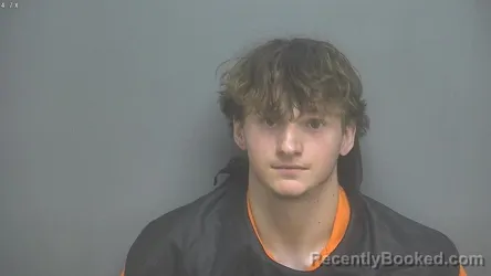 Mugshot of Jesse Earl Tindall booked in Amherst County, Virginia on September 26, 2026