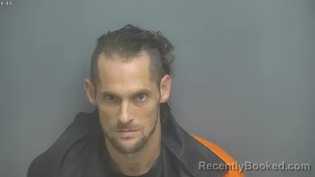 Mugshot of Jonathan Edward Tyree booked in Amherst County, Virginia on September 15, 2026