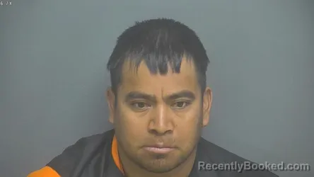 Mugshot of JOSE MARINO VASQUEZ ZELAYA booked in Amherst County, Virginia on April 18, 2026