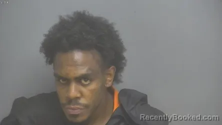 Mugshot of KEONDRE DAVONTE ALLEN booked in Amherst County, Virginia on June 15, 2026