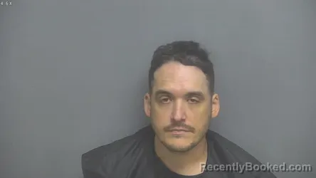 Mugshot of Kenneth Albert Bosley booked in Amherst County, Virginia on October 4, 2026