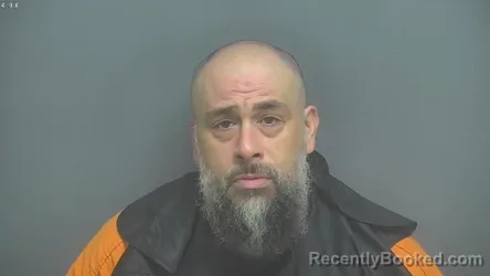 Mugshot of Kenneth Earl Ezzell booked in Amherst County, Virginia on September 4, 2026