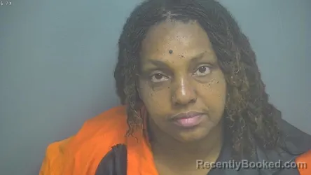 Mugshot of KIMBERLY MICHELLE FARROW booked in Amherst County, Virginia on June 1, 2026
