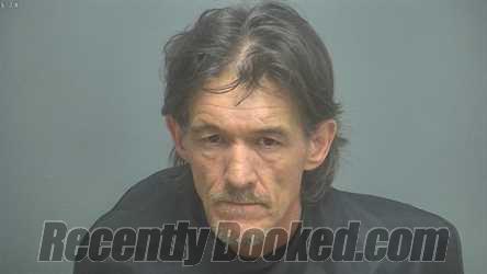 Booking photo from Amherst County, Virginia
