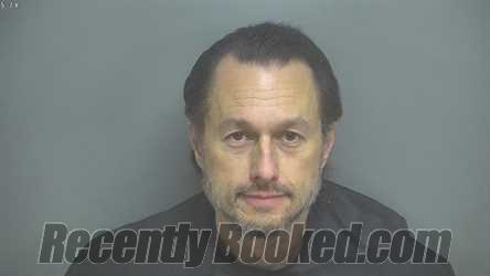 Booking photo from Amherst County, Virginia