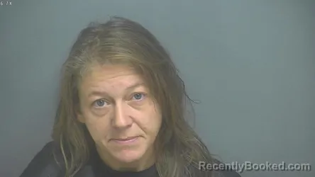 Mugshot of Kelly Jo Holland booked in Amherst County, Virginia on July 26, 2026