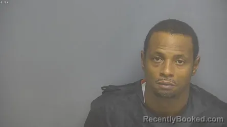 Mugshot of Kelvin James booked in Amherst County, Virginia on September 3, 2026