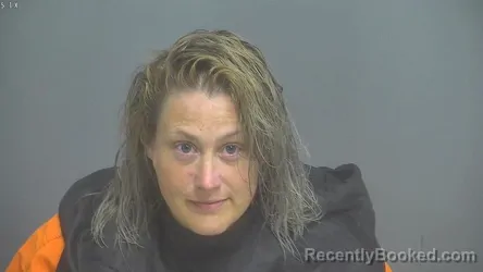 Mugshot of KEELY JANAYA MILLER booked in Amherst County, Virginia on April 19, 2026