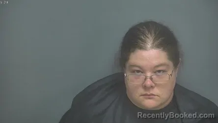 Mugshot of Kristina Marie Vanderlick booked in Amherst County, Virginia on August 9, 2026