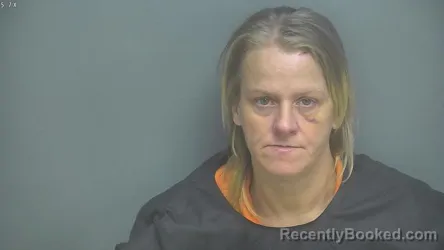 Mugshot of KELLY MICHELLE WALDEN booked in Amherst County, Virginia on April 10, 2026