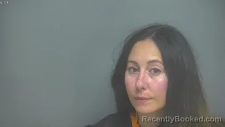 Mugshot of Lauren Beth Schorr booked in Amherst County, Virginia on July 25, 2026