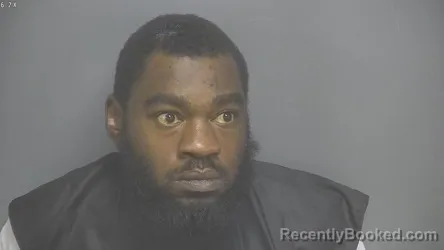 Mugshot of LAMARCUS DESHAWN THOMPSON booked in Amherst County, Virginia on May 29, 2026