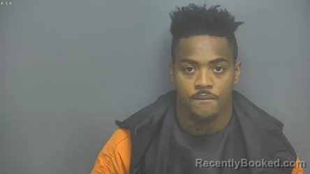 Mugshot of Marques Raeowon Abbott booked in Amherst County, Virginia on September 16, 2026