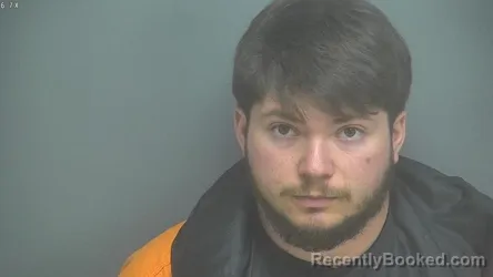 Mugshot of MARK CRESPO booked in Amherst County, Virginia on April 3, 2026