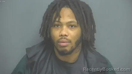 Mugshot of Malachi Jagade Jackson booked in Amherst County, Virginia on September 16, 2026