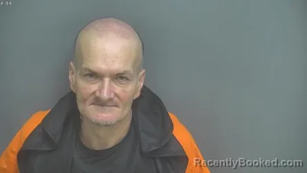 Mugshot of MARTIN RUSSELL LUMPKIN booked in Amherst County, Virginia on August 3, 2026
