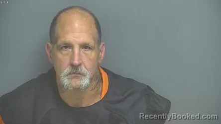 Mugshot of Michael Todd Lane booked in Amherst County, Virginia on July 29, 2026