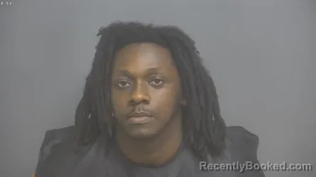Mugshot of Maahqeez Jalil Mcclinton booked in Amherst County, Virginia on September 4, 2026