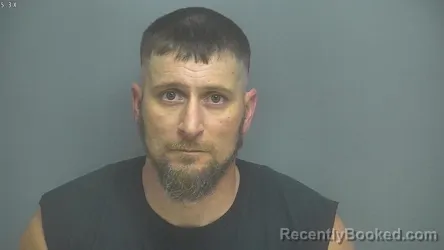 Mugshot of MATTHEW BRADLEY MOREY booked in Amherst County, Virginia on April 3, 2026