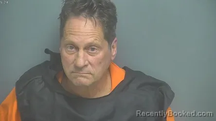 Mugshot of Mark Minnick booked in Amherst County, Virginia on October 5, 2026