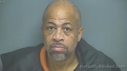 Mugshot of MARCUS PATTERSON booked in Amherst County, Virginia on May 27, 2026