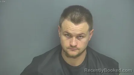 Mugshot of Matthew Robert Sigmon booked in Amherst County, Virginia on September 16, 2026
