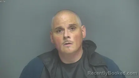 Mugshot of Michael Aaron Smith booked in Amherst County, Virginia on September 30, 2026