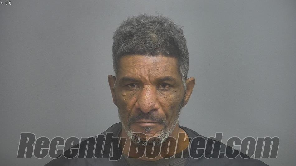 Booking photo from Amherst County, Virginia