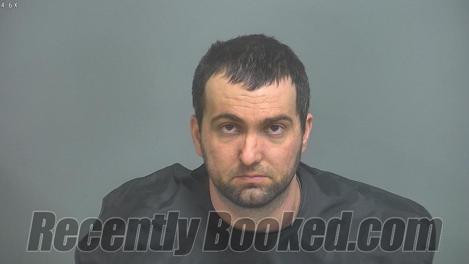 Booking photo from Amherst County, Virginia