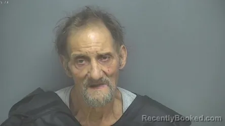Mugshot of Michael Glenn Tyree booked in Amherst County, Virginia on August 7, 2026