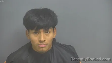 Mugshot of Mario Leonel Xo-Cho booked in Amherst County, Virginia on September 11, 2026