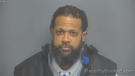 Mugshot of Mario Terrell Young booked in Amherst County, Virginia on September 11, 2026